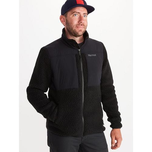 Marmot Wiley Jackets - Mens Fleece Black CA9834615 Canada